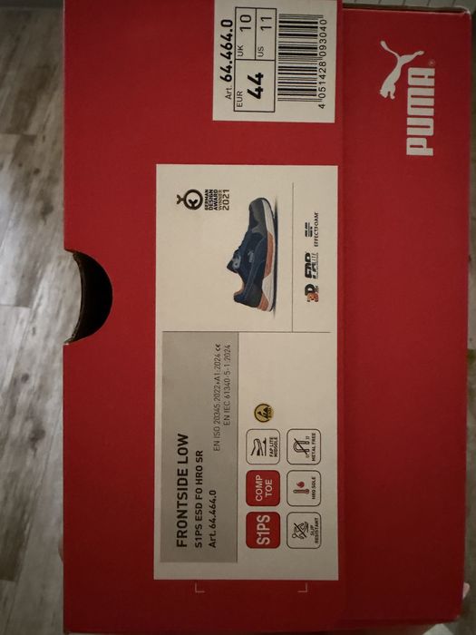 Puma Frontside low S1PS ESD FO HRO SR