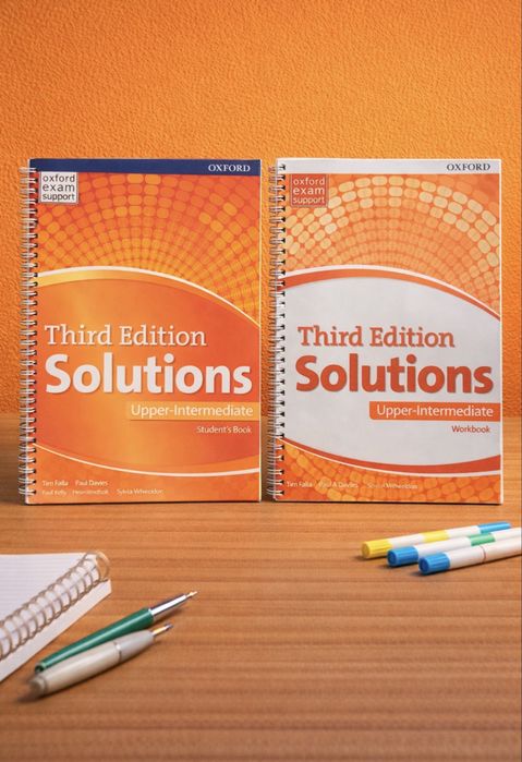 Solutions учебник и тетрадь