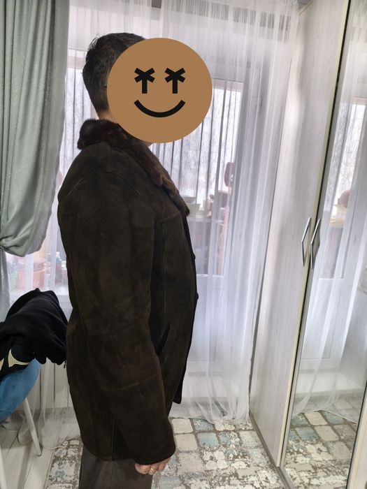 Дублёнка мужская, рр 52-54