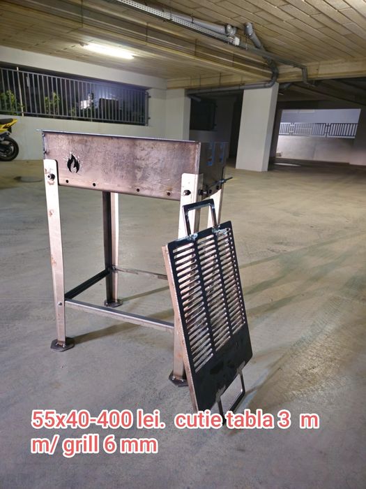 Grătar debitat rezistent 55 x40  / 50x30. / 70x50