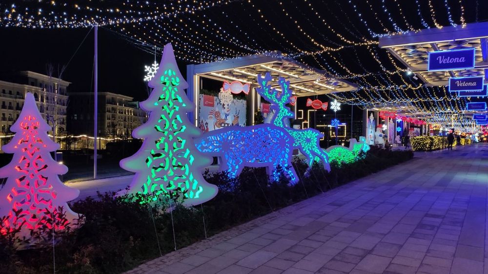 Новогодние оформление