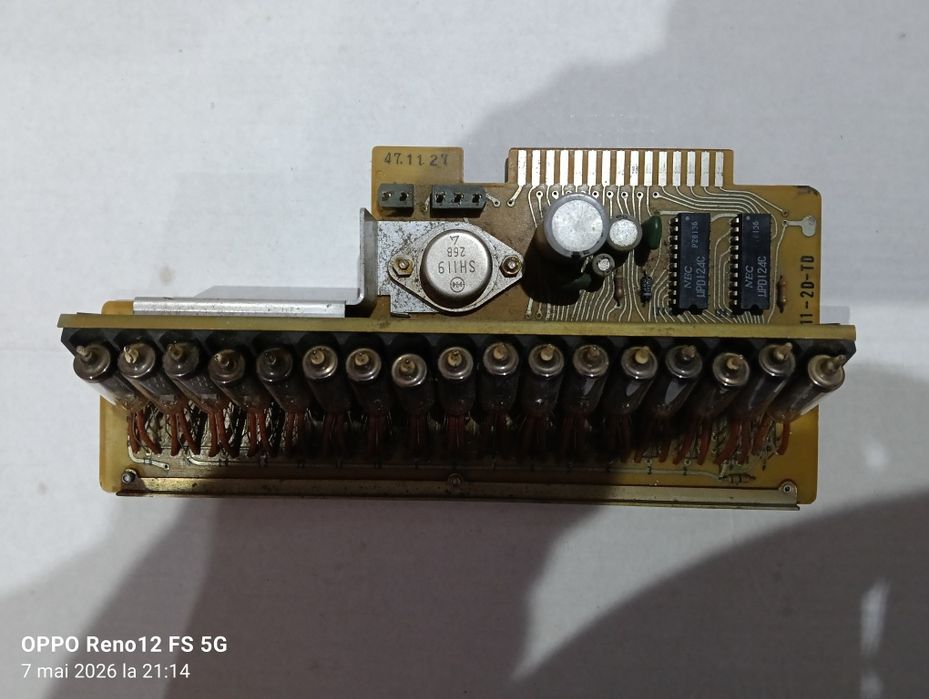 Placa cu tuburi VFD