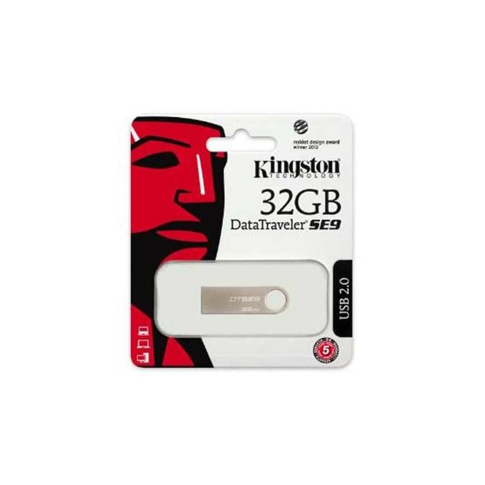 Kingston - Метална флашка DATATRAVELER SE9 32GB