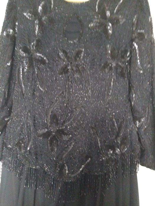 Вечернее платье черное