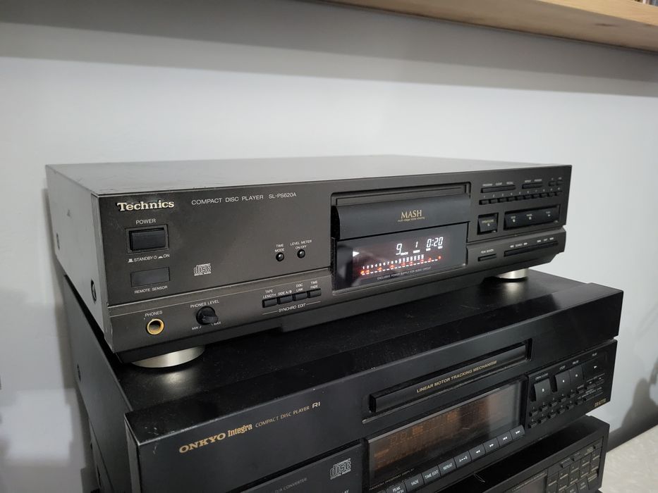 Technics minidisc sj-ms100,cd sl-ps620a,sl pg5