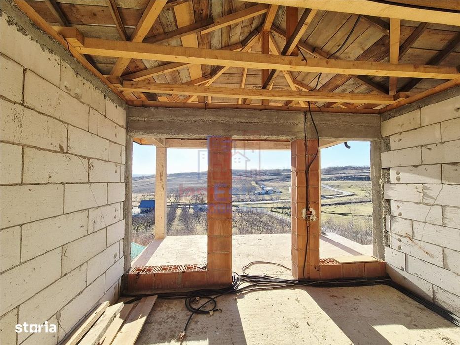 Casa individuala cu verere frumoasa