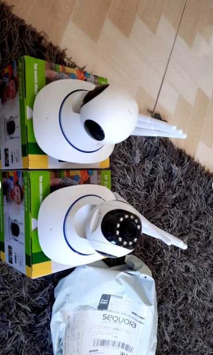 IP камера за наблюдение от мобилния телефон и високоговорител