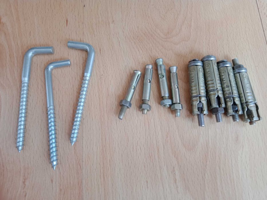 анкерные болты, крепёжные.