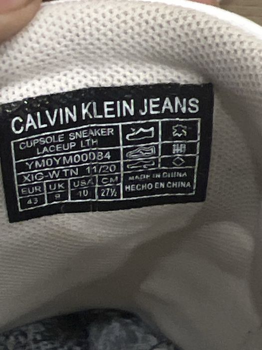 Продам кеды calvin klein в 43 размере ОРИГИНАЛ