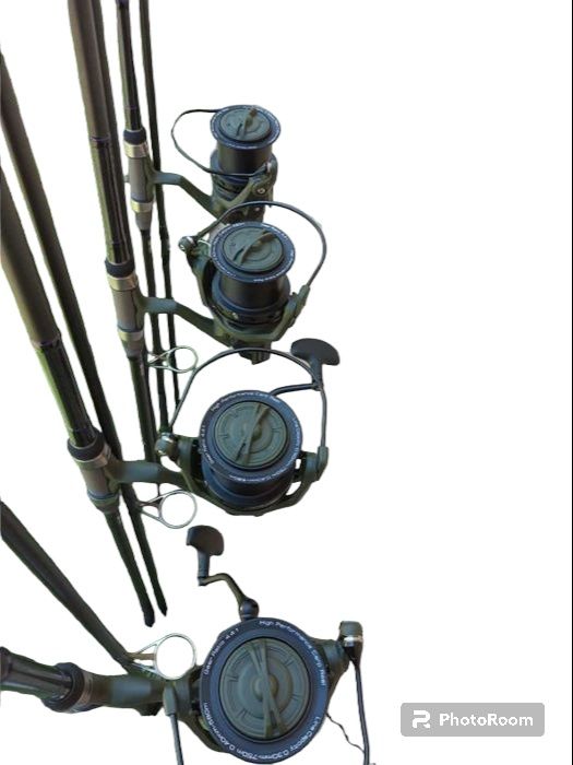 4 Lansete FL FLX10 Carp 3.90 3.75Lbs + 4 Mulinete Pro FL FLX 14000