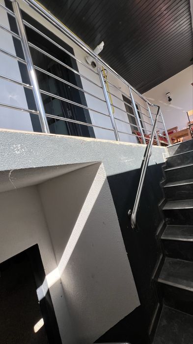 Balustrade inox