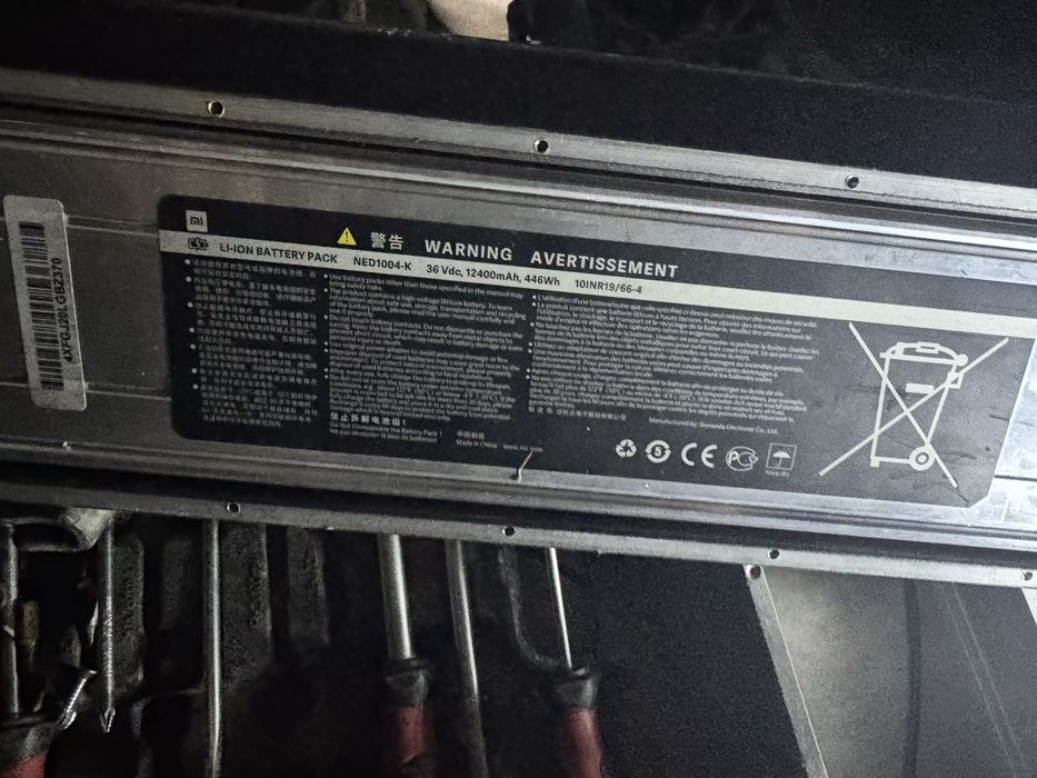 Dezmembrez trotinete xiaomi