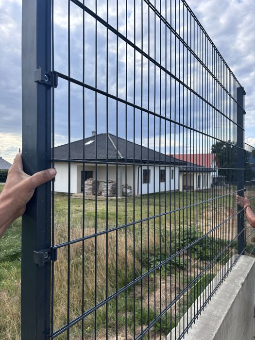 Gard metalic 868 Bistrița Panou 2D imp. Germania Prindere beton/talpă