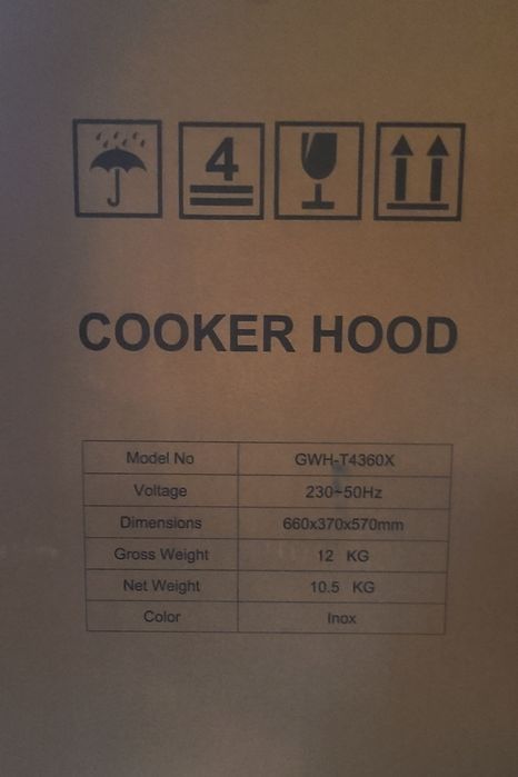 Вытяжка goodwell GWH-T4360X