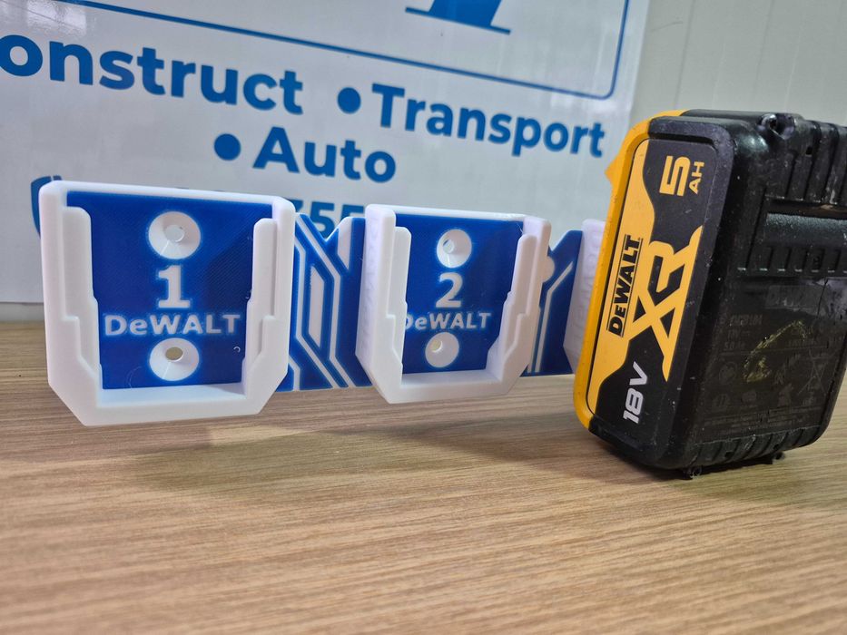 Suport dewalt baterii x3 18 v