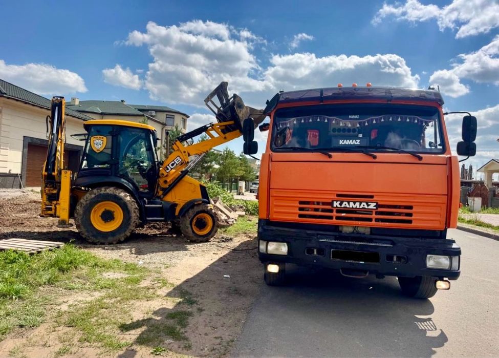 Услуги экскаватора-погрузчика JCB 3в1 + самосвал