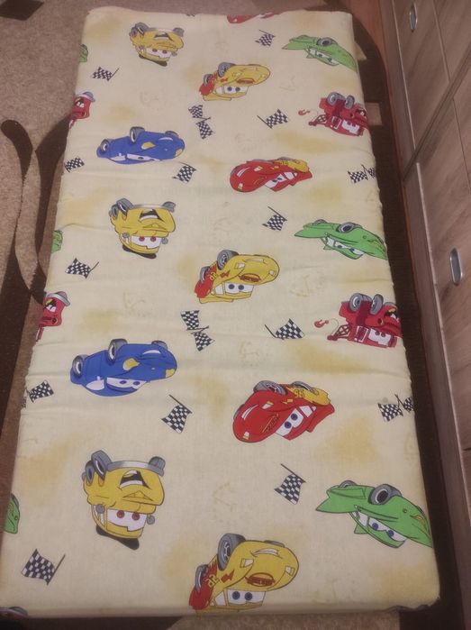 Patut copil Fulger McQueen saltea 160x80