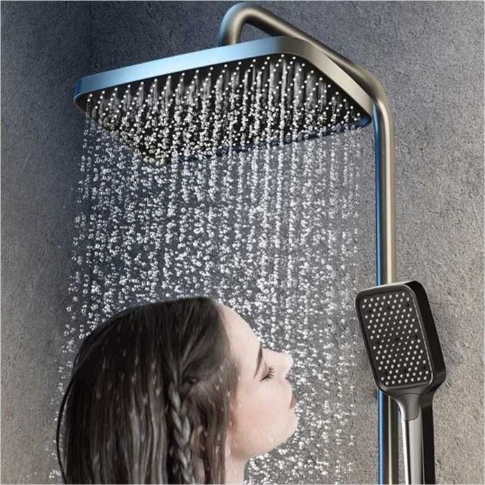 Модерен интелигентен термостатен душ с дисплей и LED подсветка