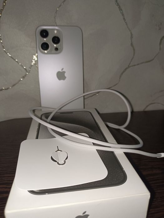 Iphone 15 Pro Max White Titanium 256 Gb