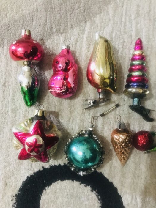 Елочные игрушки ссср