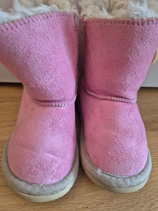 Ghete cizme UGG Australia piele lana 12 cm
