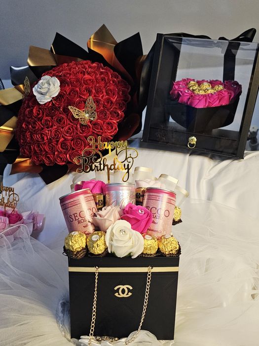 Aranjamente si buchete flori de sapun