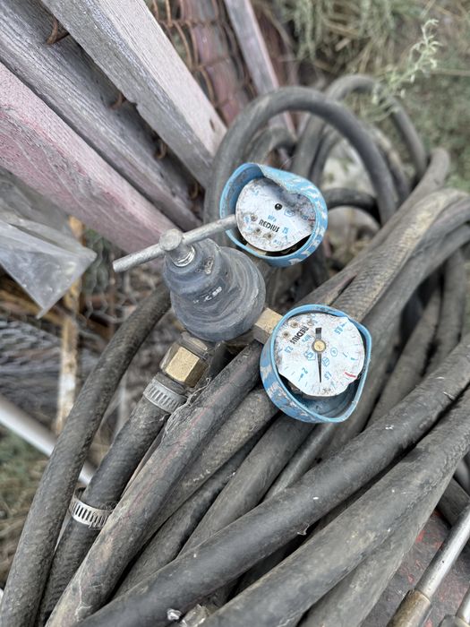 газовый баллон с газовым редуктором