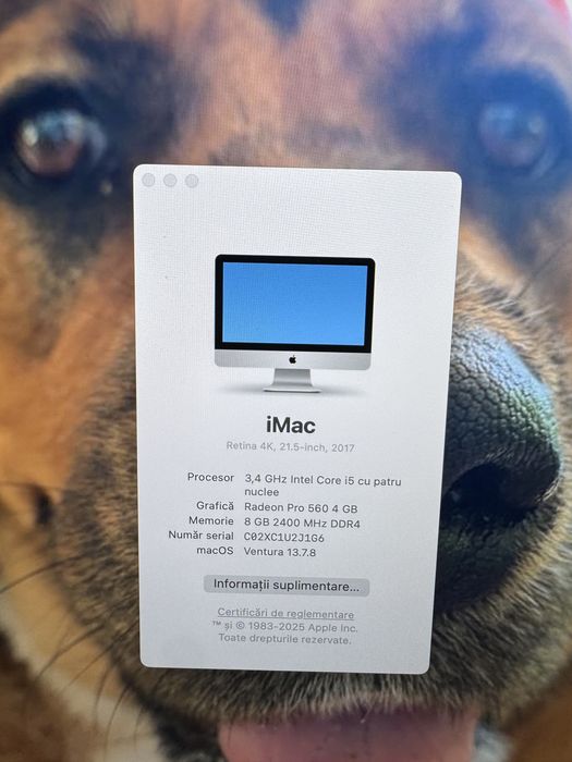 Apple iMac Retina 4k, 21.5 inch, 2017 Bucuresti Sectorul 2 • OLX.ro