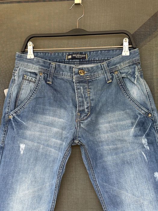 Мъжки дънки Philipp Plein (Slim Fit) - размер W30 / L34, Отлично състояние