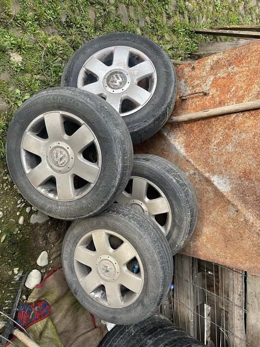 Seturi jante aliaj si tabla vw 195/65/r15 vara si iarna