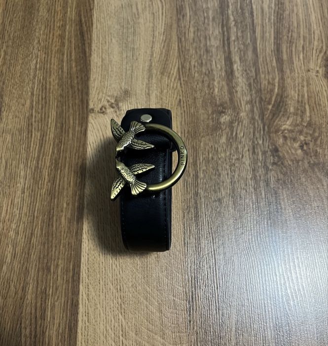 Колан естествена кожа Pink