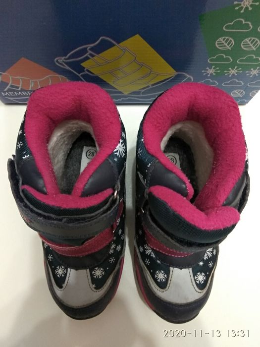 Сапожки зимние для девочки