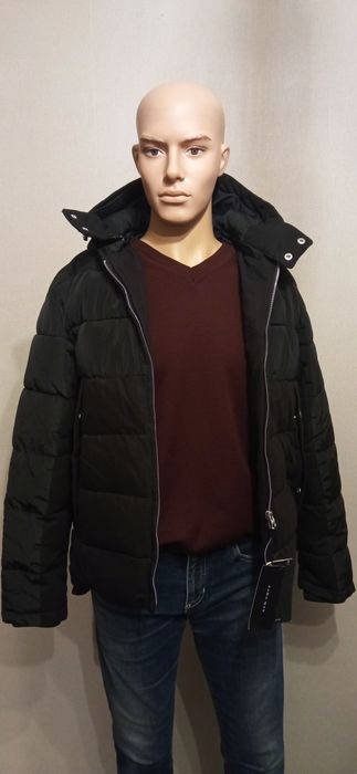 Geacă băieți nouă ZARA - groasă (iarnă) neagră