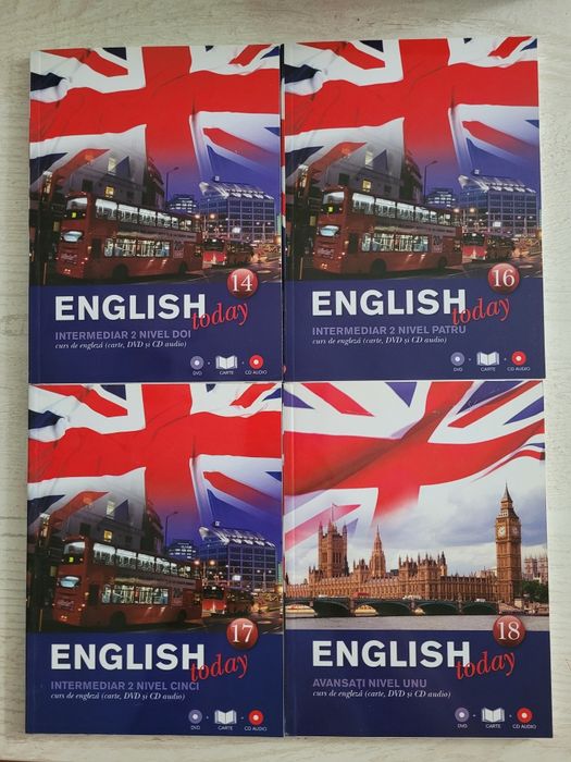 Curs engleza , Carte, DVD si CD