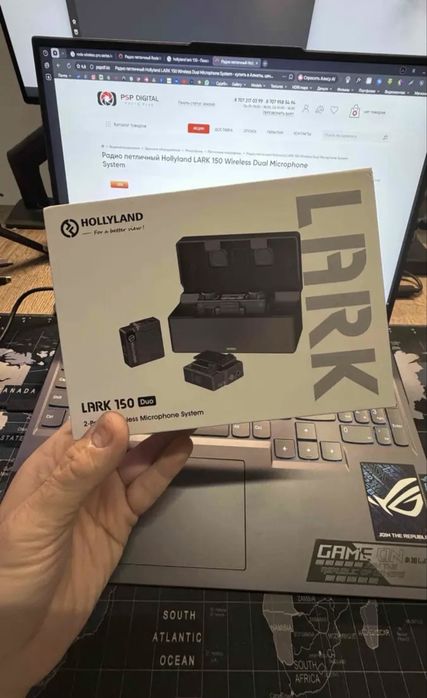 Петличный микрофон Hollyland Lark 150 Duo
