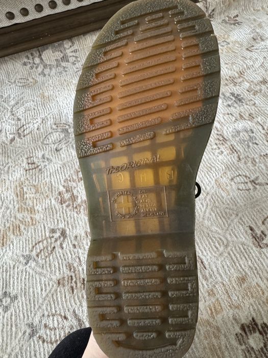 Кожаные ботинки Dr. Martens