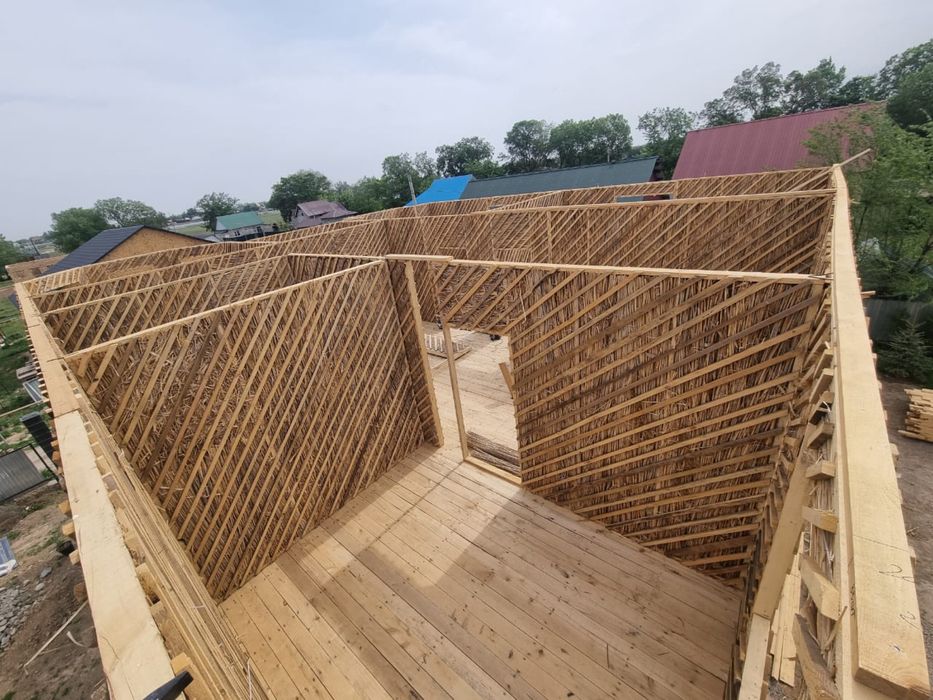 Строительство доступных каркасных домов