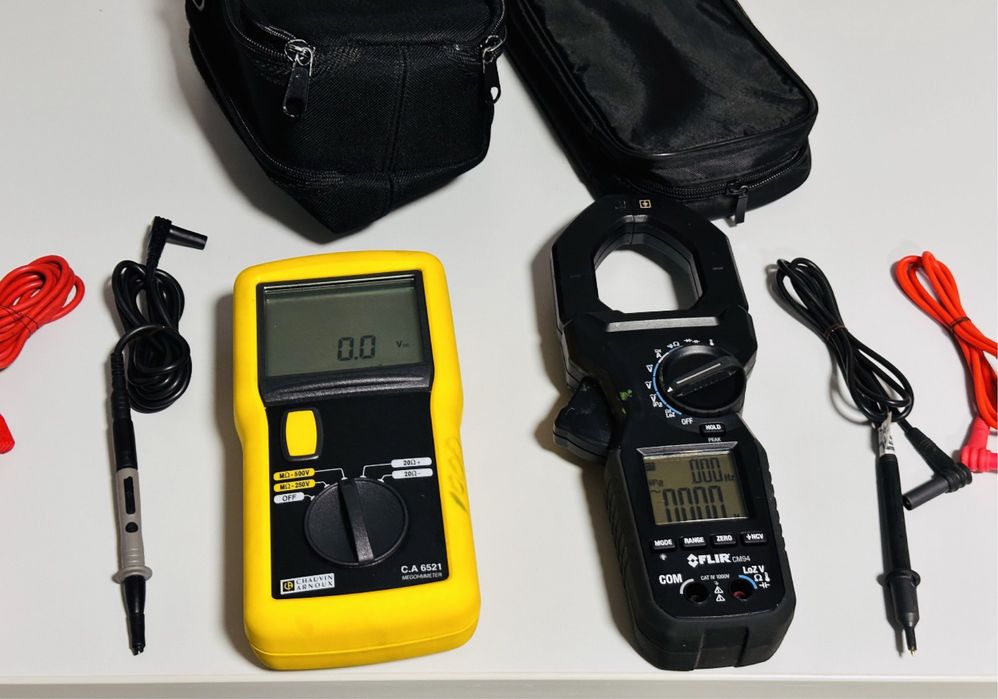Megohmetru digital Chauvin Arnoux CA6521,250V,500V(100kohmi-2Gohmi) !