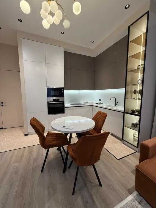 Mirabad Avenue 2 комнатная 54м2 ЕВРО ремонт, А блок вид во двор