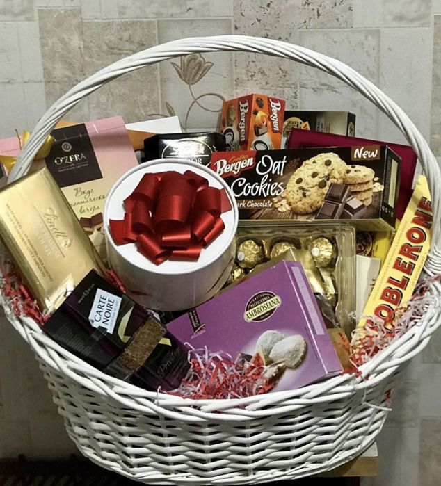 Корзины подарки новый год