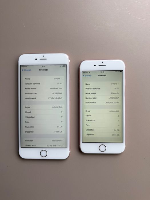 iPhone 6s/ 6s Plus Baterie 100% 64 gb bun de cadou