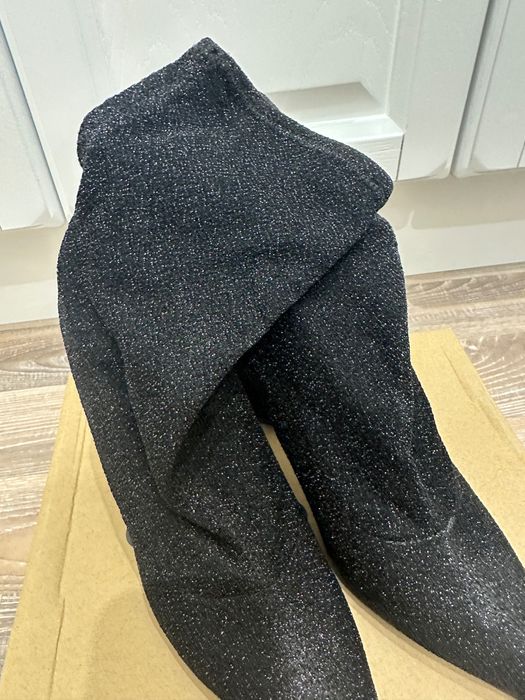 Ластични черни боти