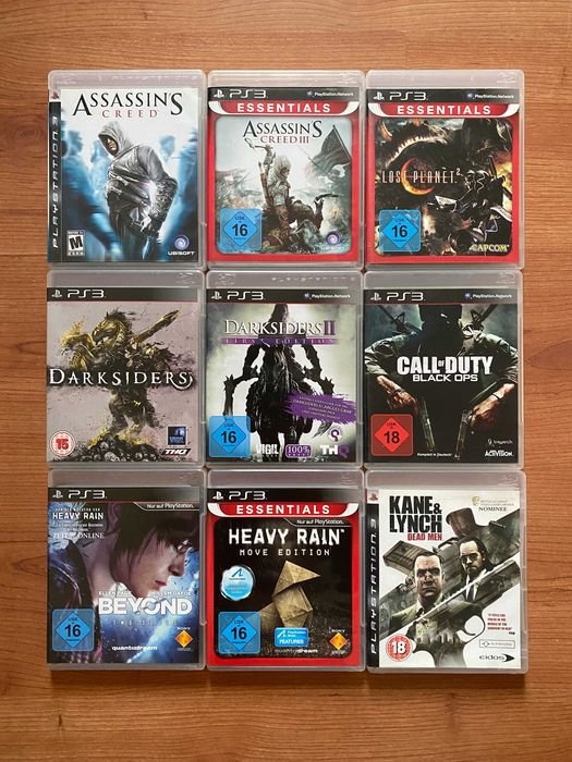 PlayStation 3 игри – Assassin's Creed, Darksiders II, Call of Duty Black Ops и още | 8€ / брой
