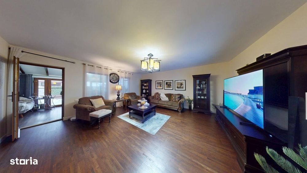 Casa mobilata lux - 132 mp utili, teren de 265 mp - Calea Cisnadiei