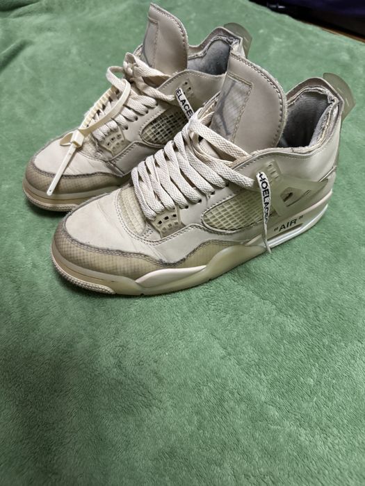 Jordan 4 Off-White Sail