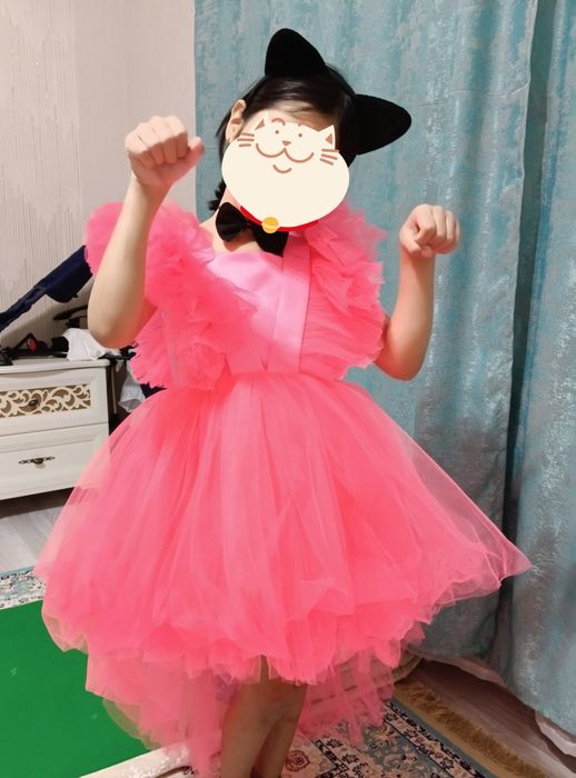 Пышное платье со шлейфом