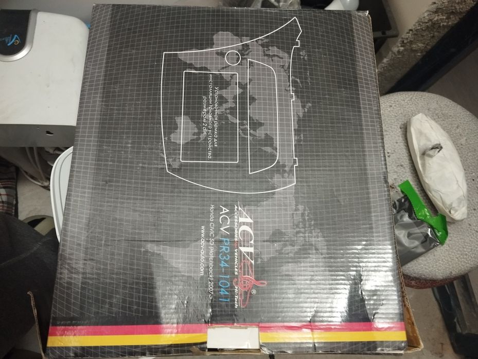 Рамка для автомагнитолы civic 2008