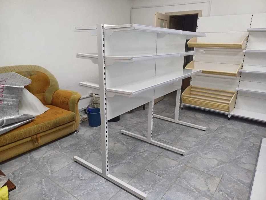 Железные полки, Островной, Кондитерские, Под чипсы для магазина базар