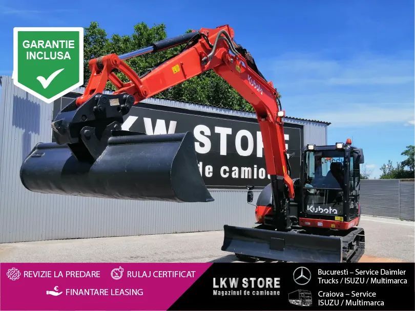 Kubota KX080-4A2 Excavator, TOP !!!