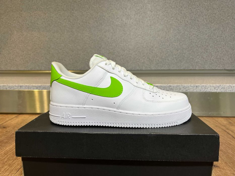 ОРИГИНАЛНИ *** Nike Air Force 1 Low White Action Green